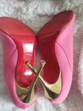 Pink Louboutin Stilettos size 36.5